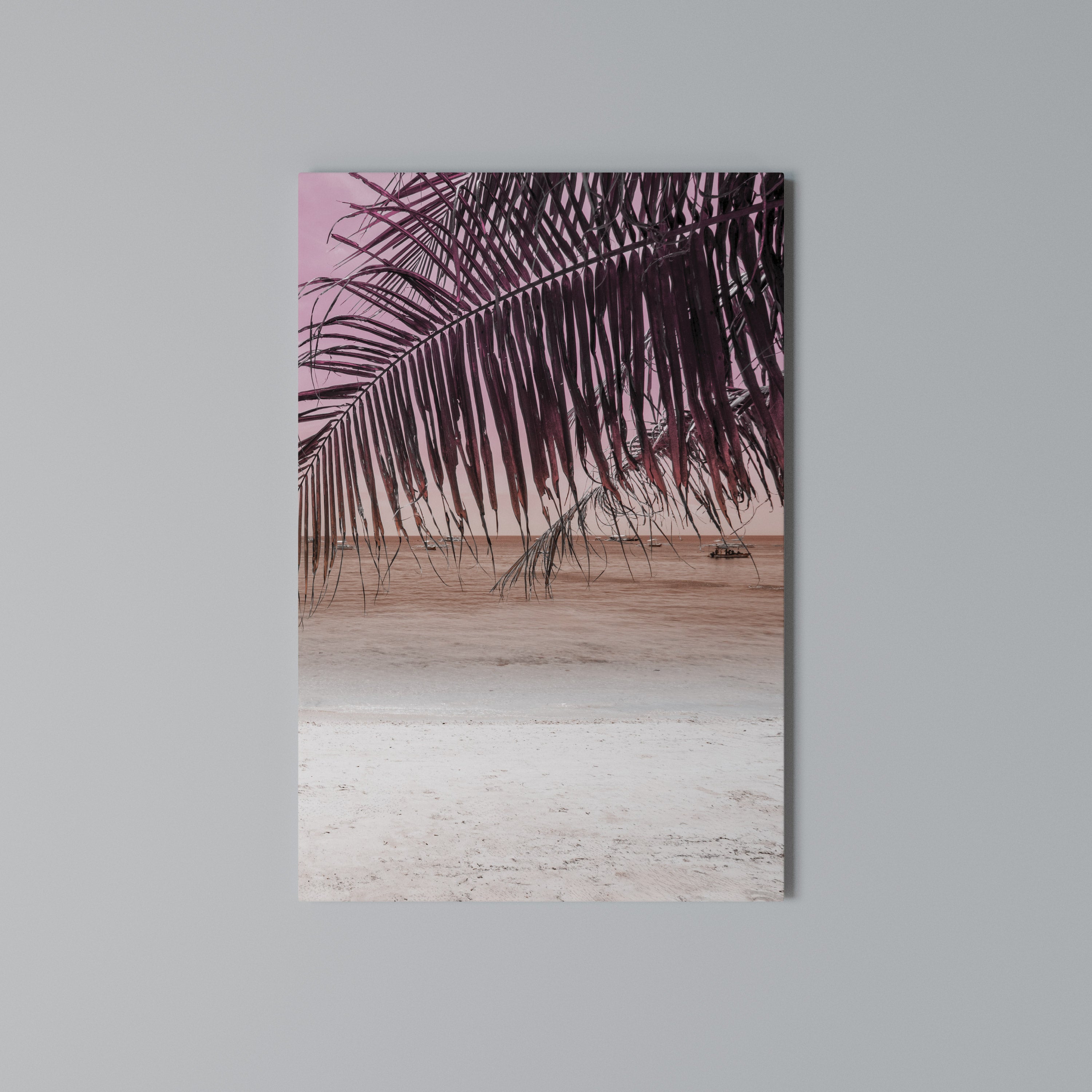 TROPICAL WHISPERS Cuadro en lienzo vertical