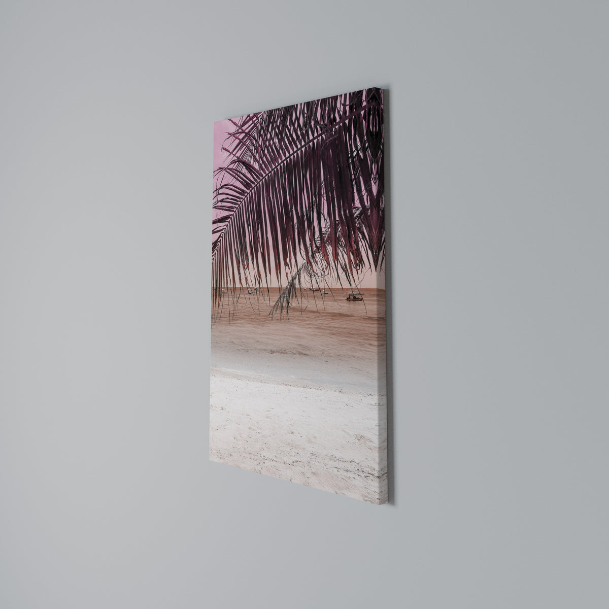 TROPICAL WHISPERS Cuadro en lienzo vertical