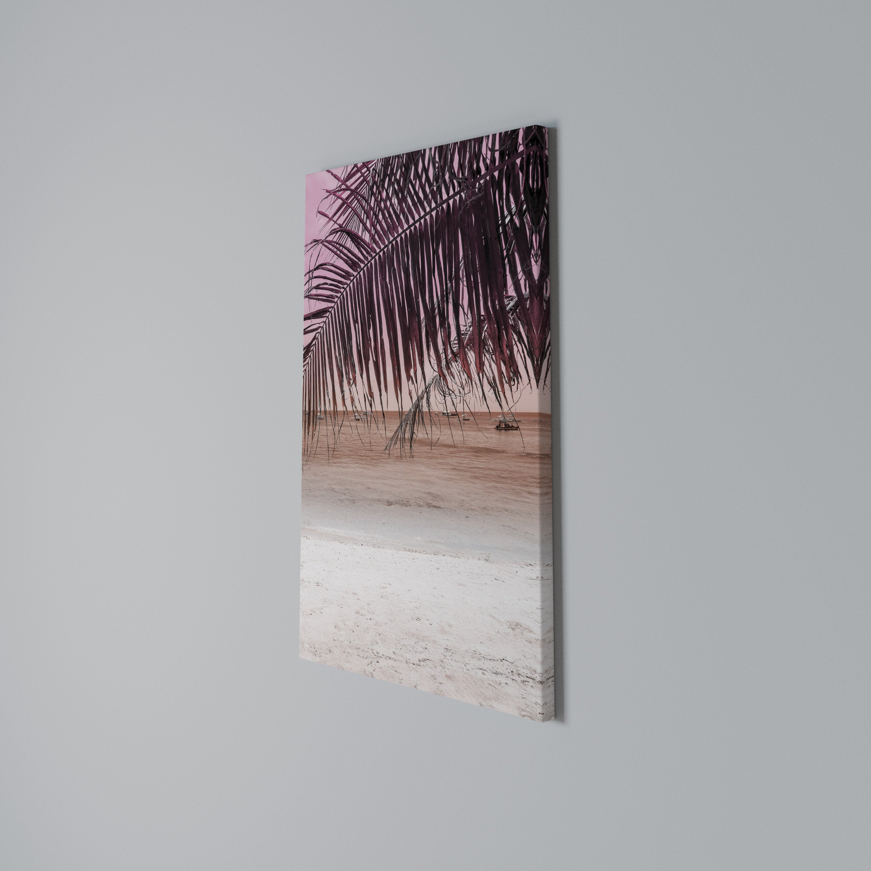 TROPICAL WHISPERS Cuadro en lienzo vertical
