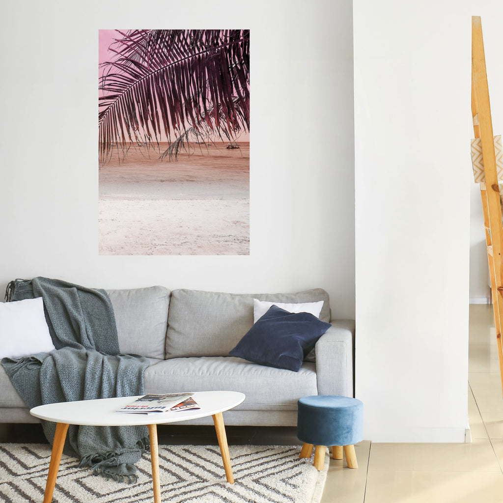 TROPICAL WHISPERS Peel and Stick Vertical Poster