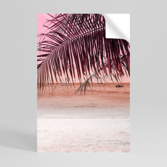 TROPICAL WHISPERS Póster adhesivo vertical