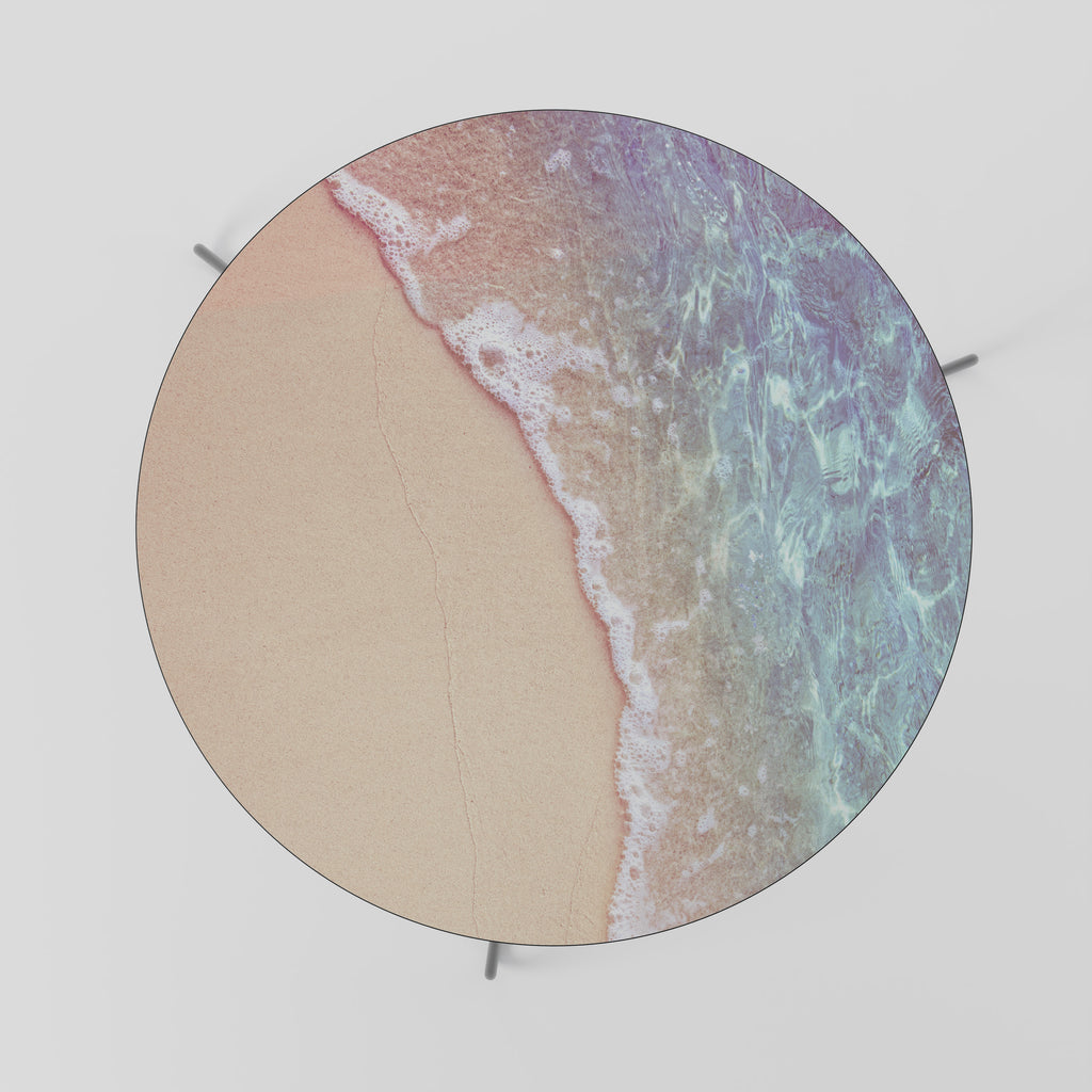 Mesa de centro 69 en tonos arena de ensueño