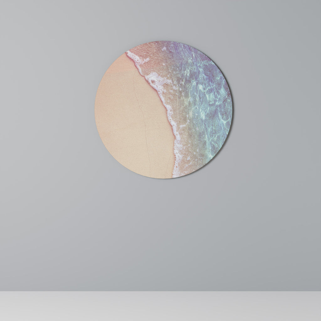 DREAMY SANDSCAPE HUES Round Wall Art