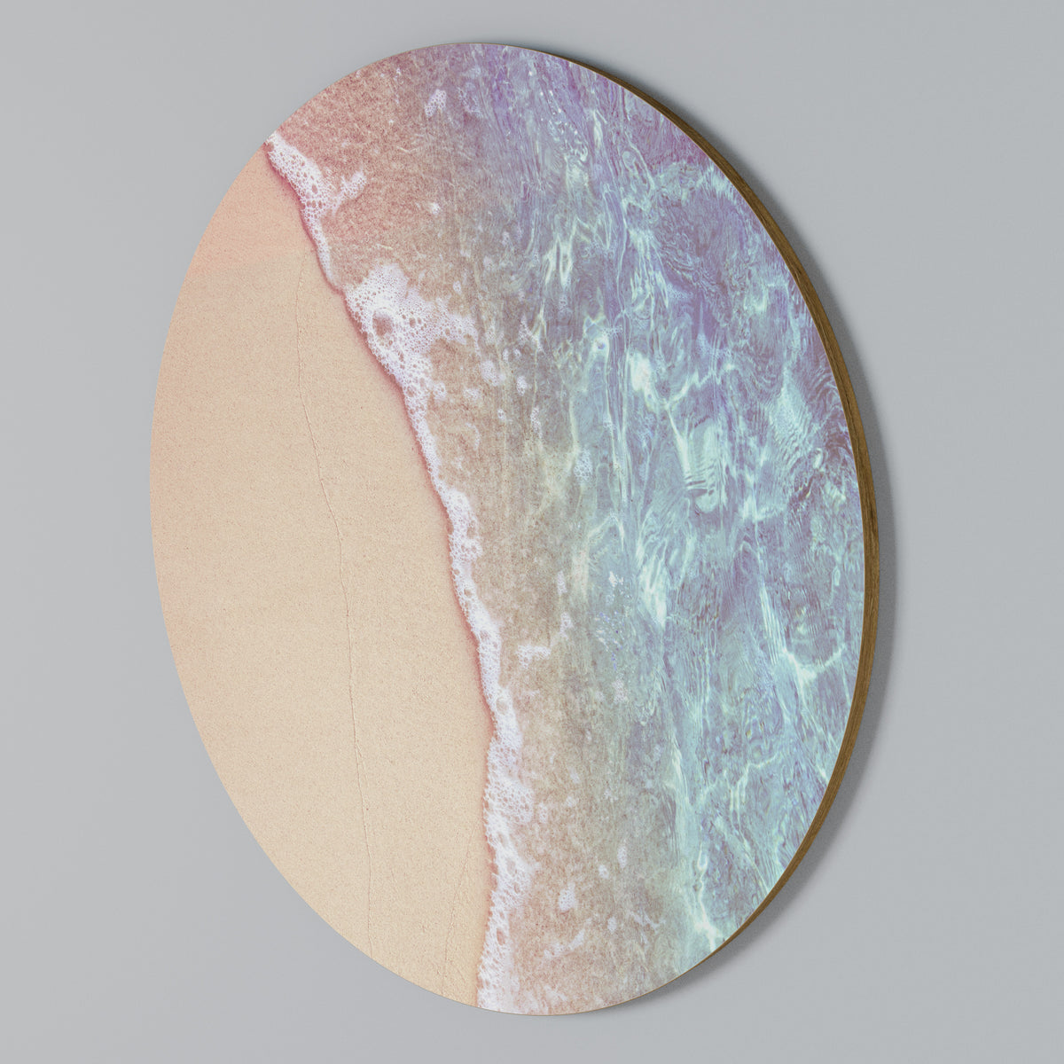 DREAMY SANDSCAPE HUES Arte de pared redondo