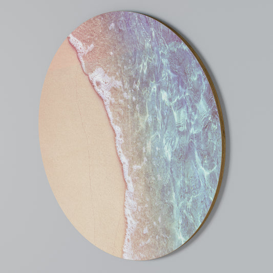 DREAMY SANDSCAPE HUES Arte de pared redondo