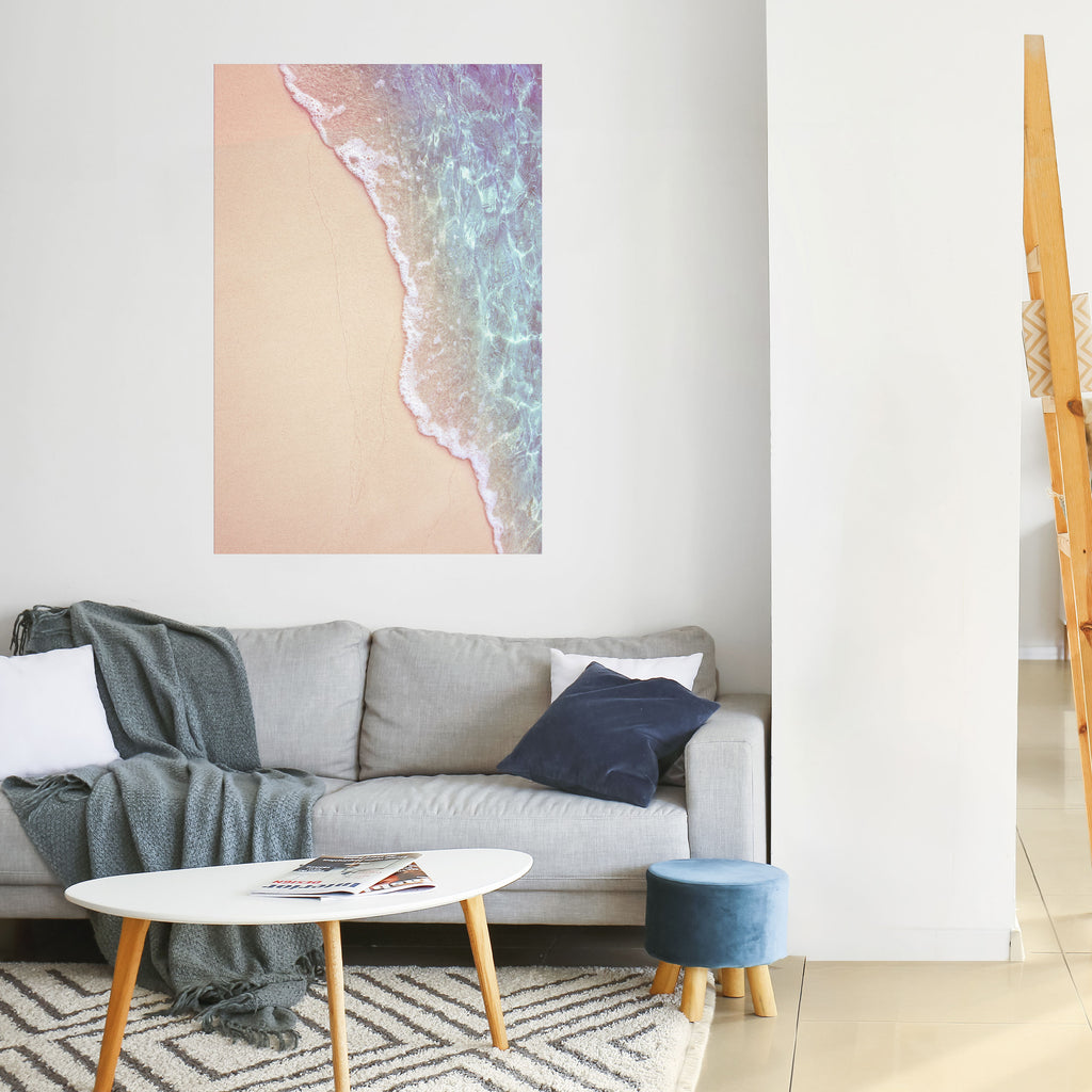 DREAMY SANDSCAPE HUES Peel and Stick Vertical Poster