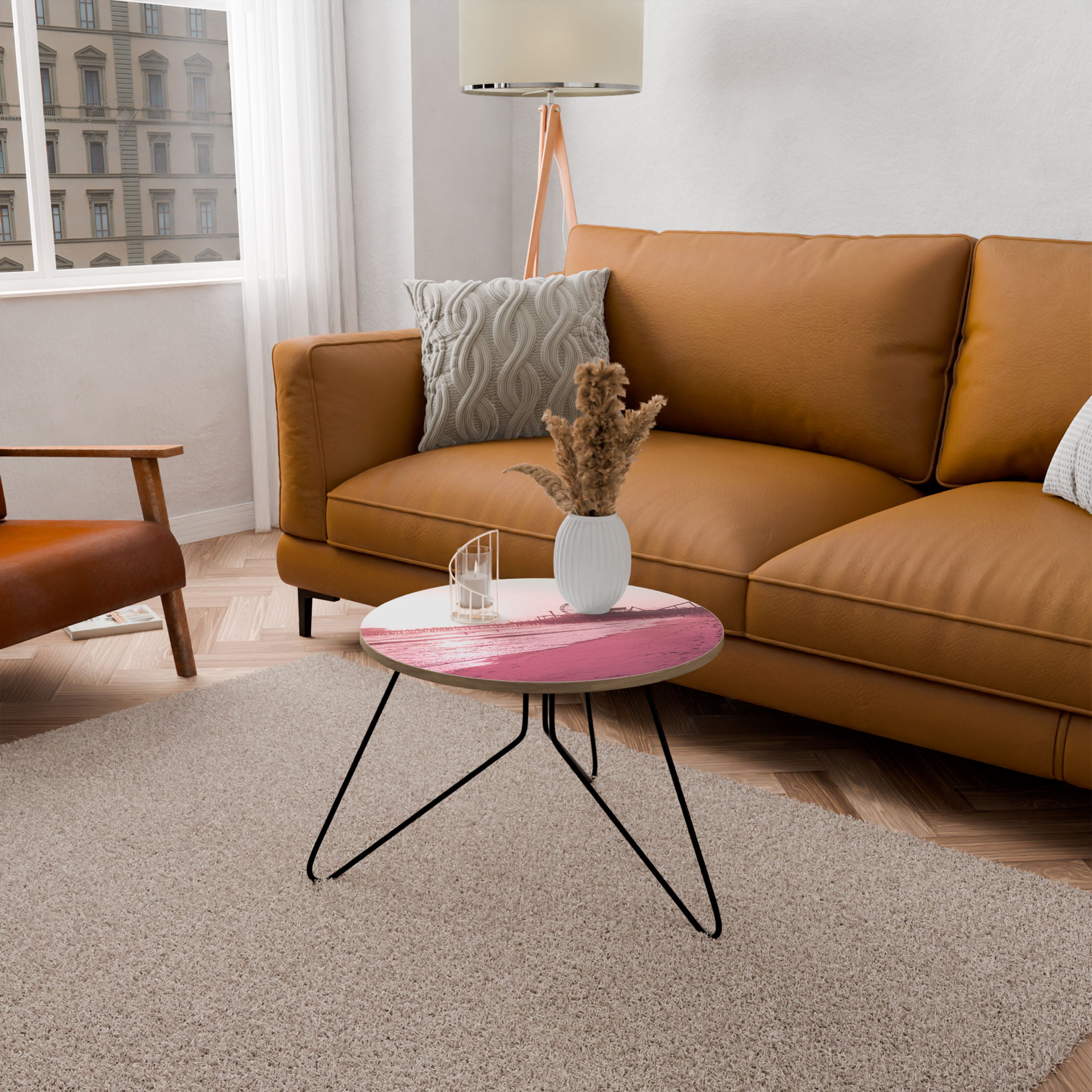 PASTEL COAST VIBES Coffee Table 60