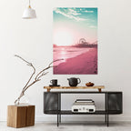 PASTEL COAST VIBES Peel and Stick Vertical Poster