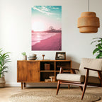 PASTEL COAST VIBES Peel and Stick Vertical Poster