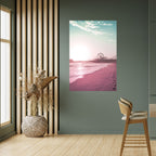 PASTEL COAST VIBES Peel and Stick Vertical Poster