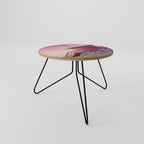 PINK PARADISE WATCH Mesa de Centro Ø60