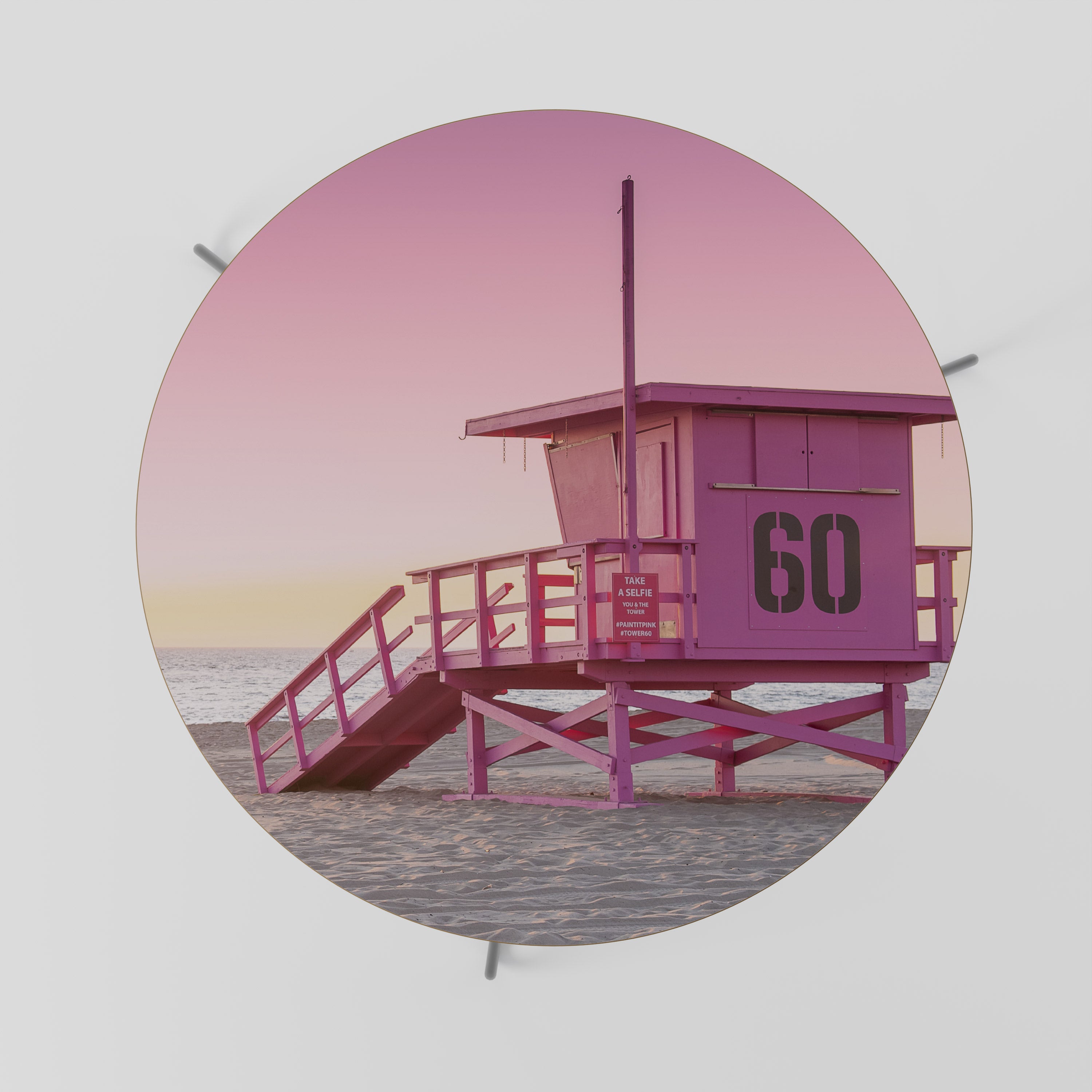 RELOJ PINK PARADISE Mesa de centro 69