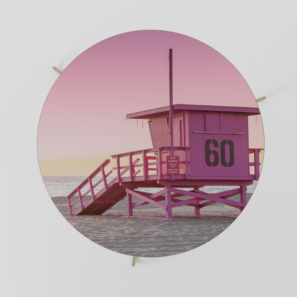 RELOJ PINK PARADISE Mesa de centro 69