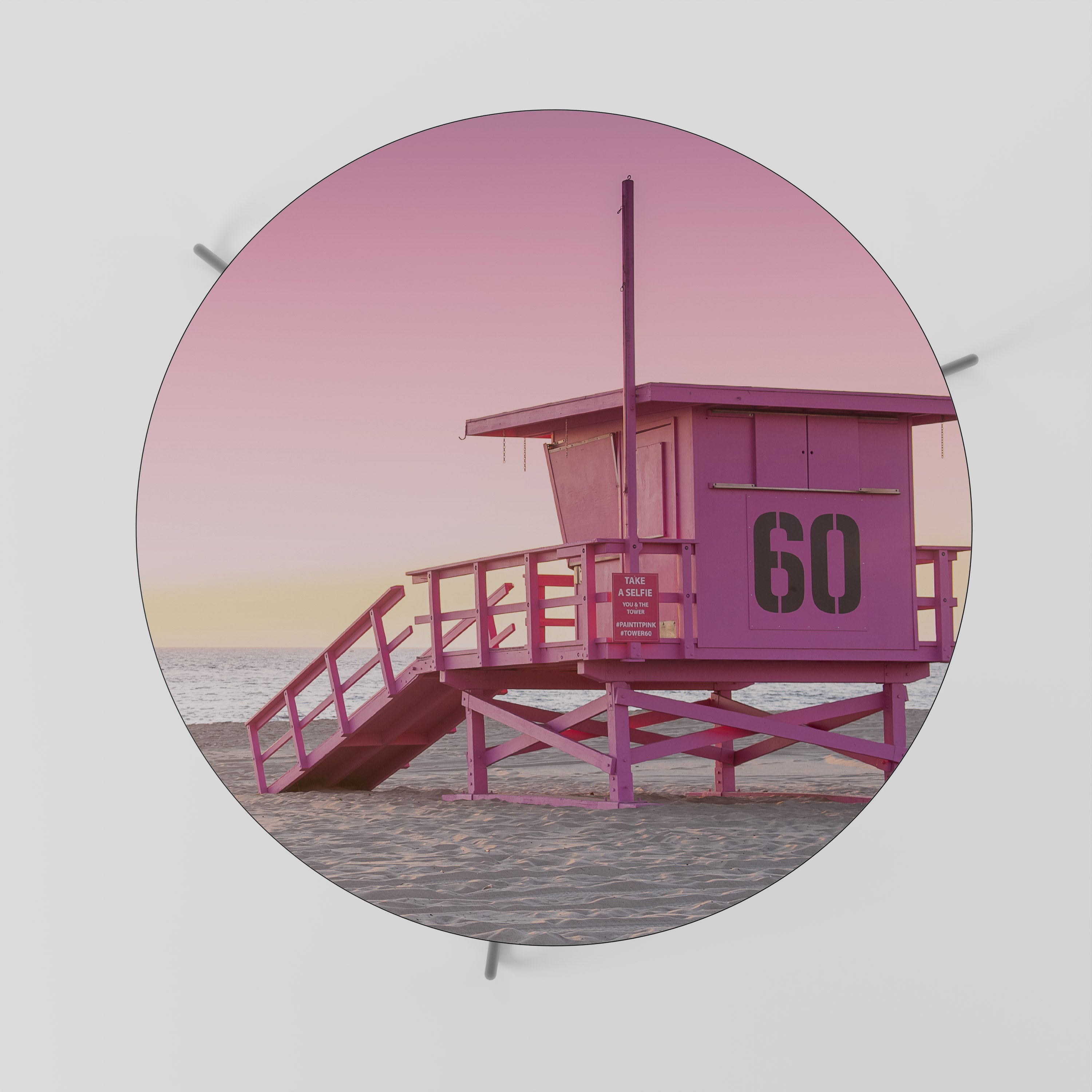 RELOJ PINK PARADISE Mesa de centro 69