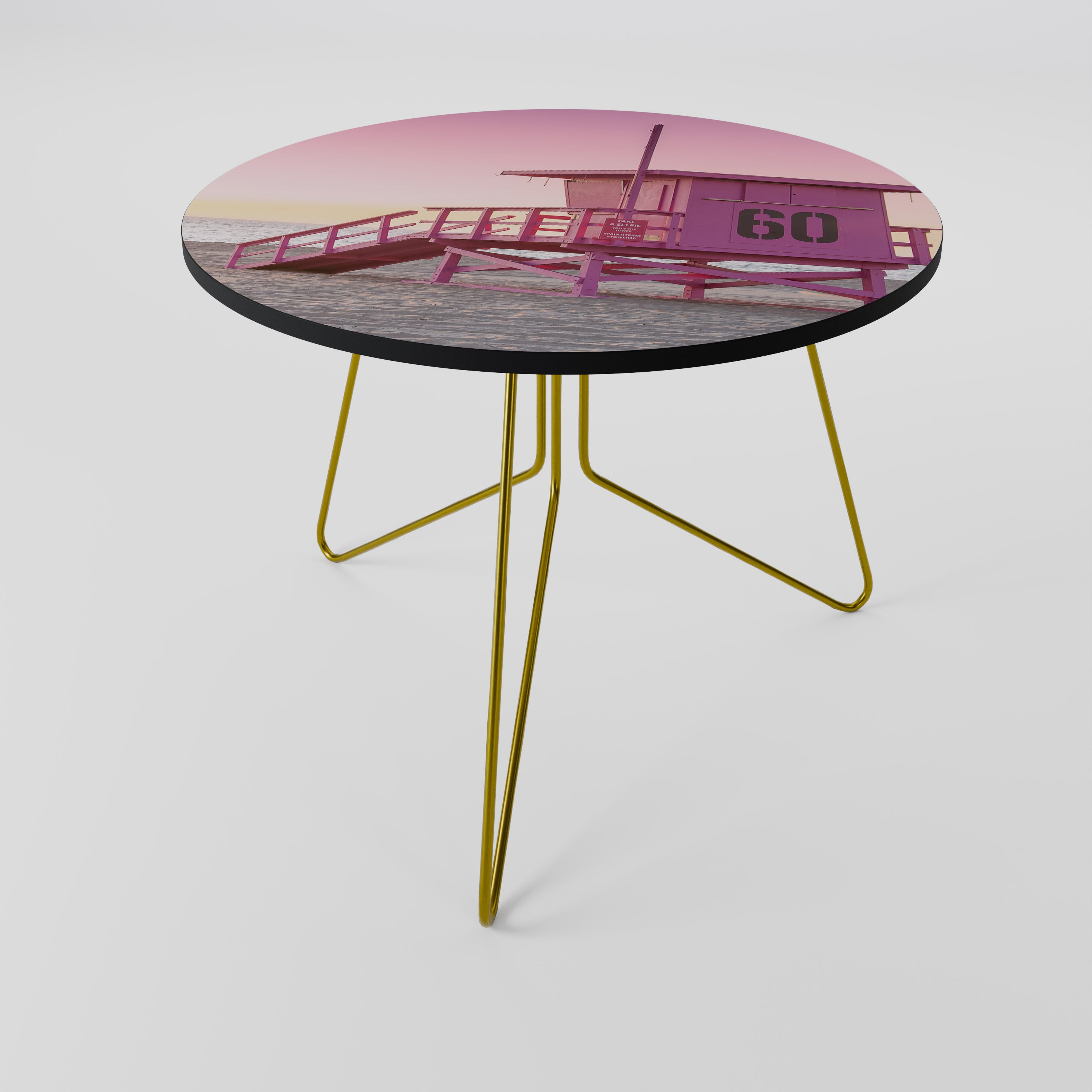 PINK PARADISE WATCH Coffee Table