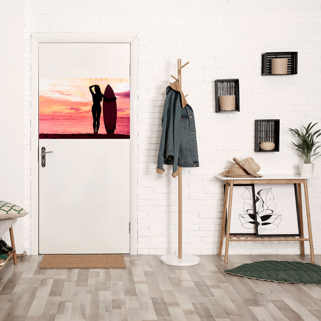 Póster horizontal autoadhesivo SUNSET SURF SPIRIT