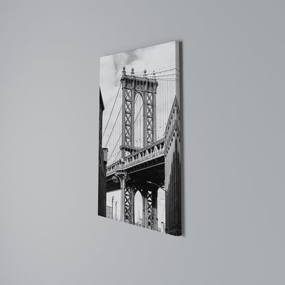 BRIDGE OF TIME Cuadro en lienzo vertical