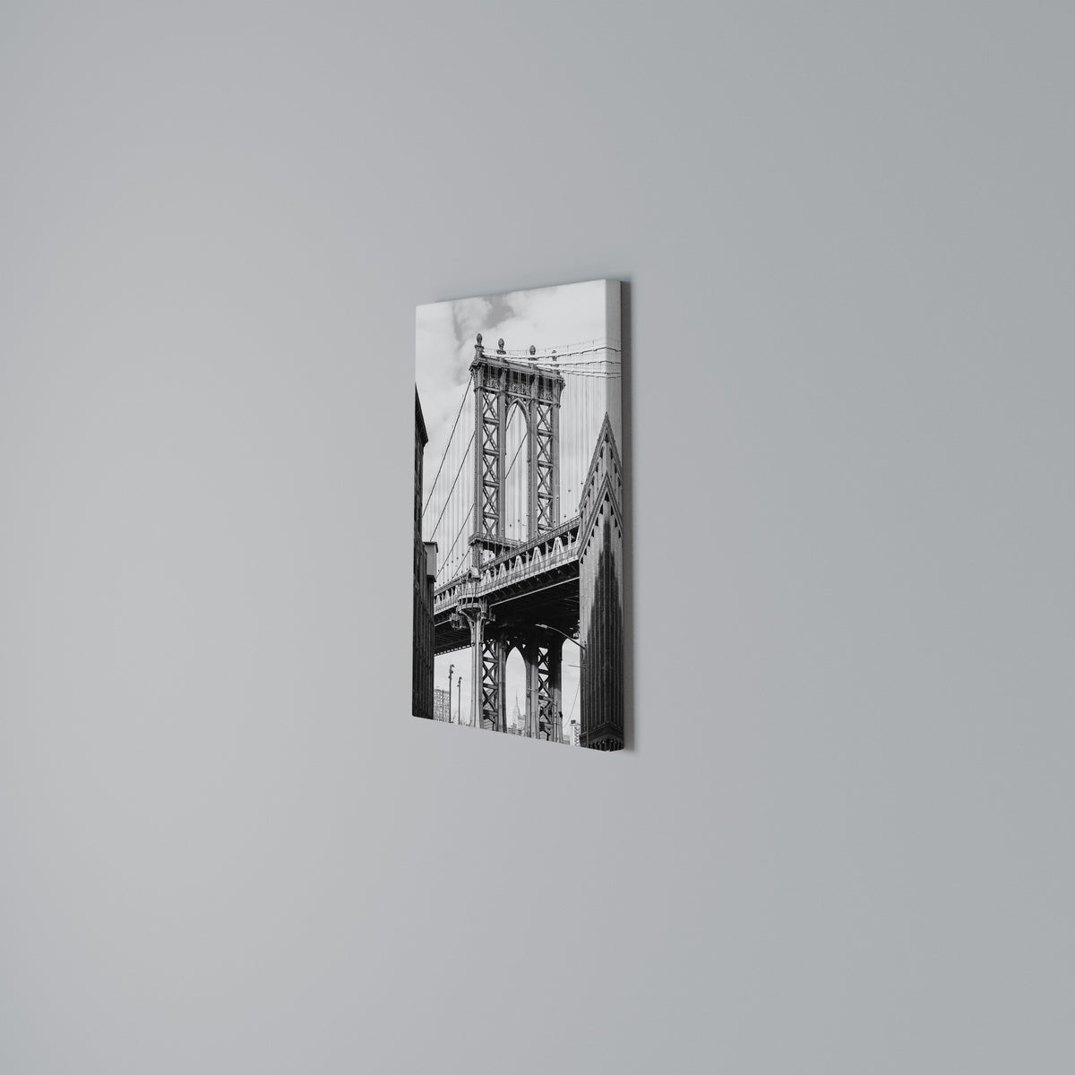 BRIDGE OF TIME Cuadro en lienzo vertical