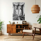 STRINGS OF HISTORY Póster Vertical Adhesivo