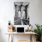 STRINGS OF HISTORY Póster Vertical Adhesivo