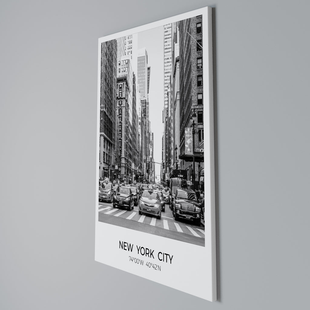 TIMELESS NEW YORK VIBES Vertical Canvas Print