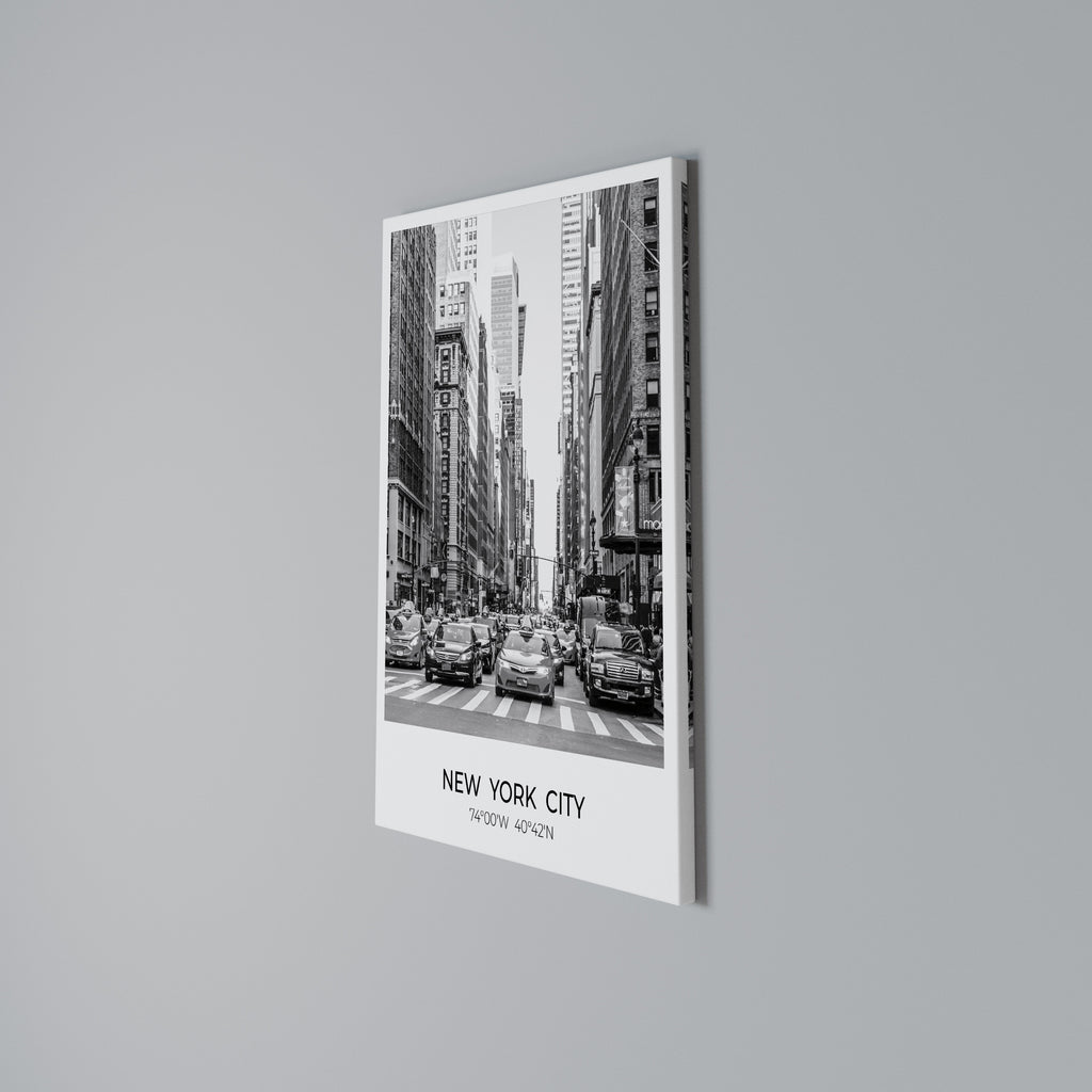 TIMELESS NEW YORK VIBES Vertical Canvas Print