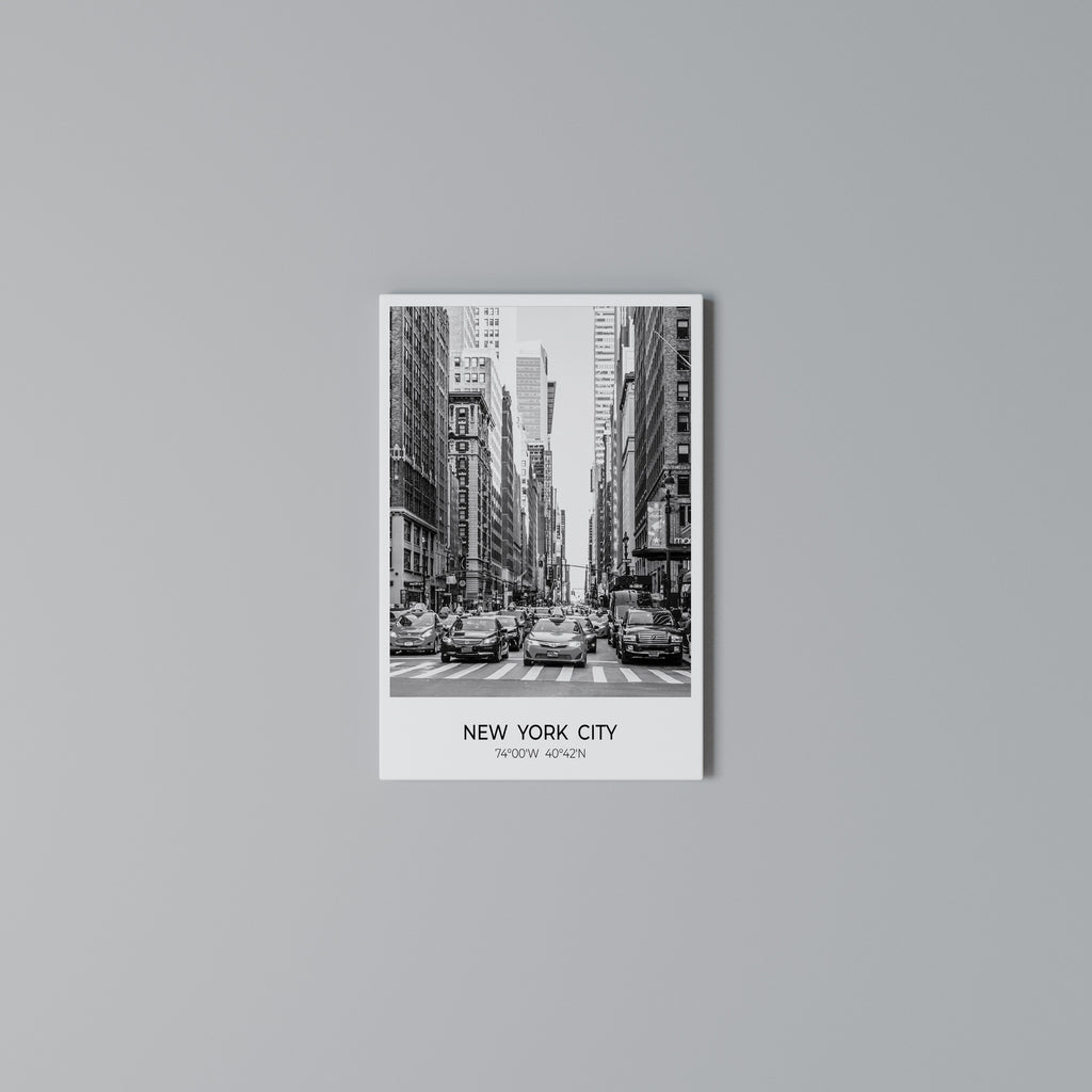 TIMELESS NEW YORK VIBES Vertical Canvas Print