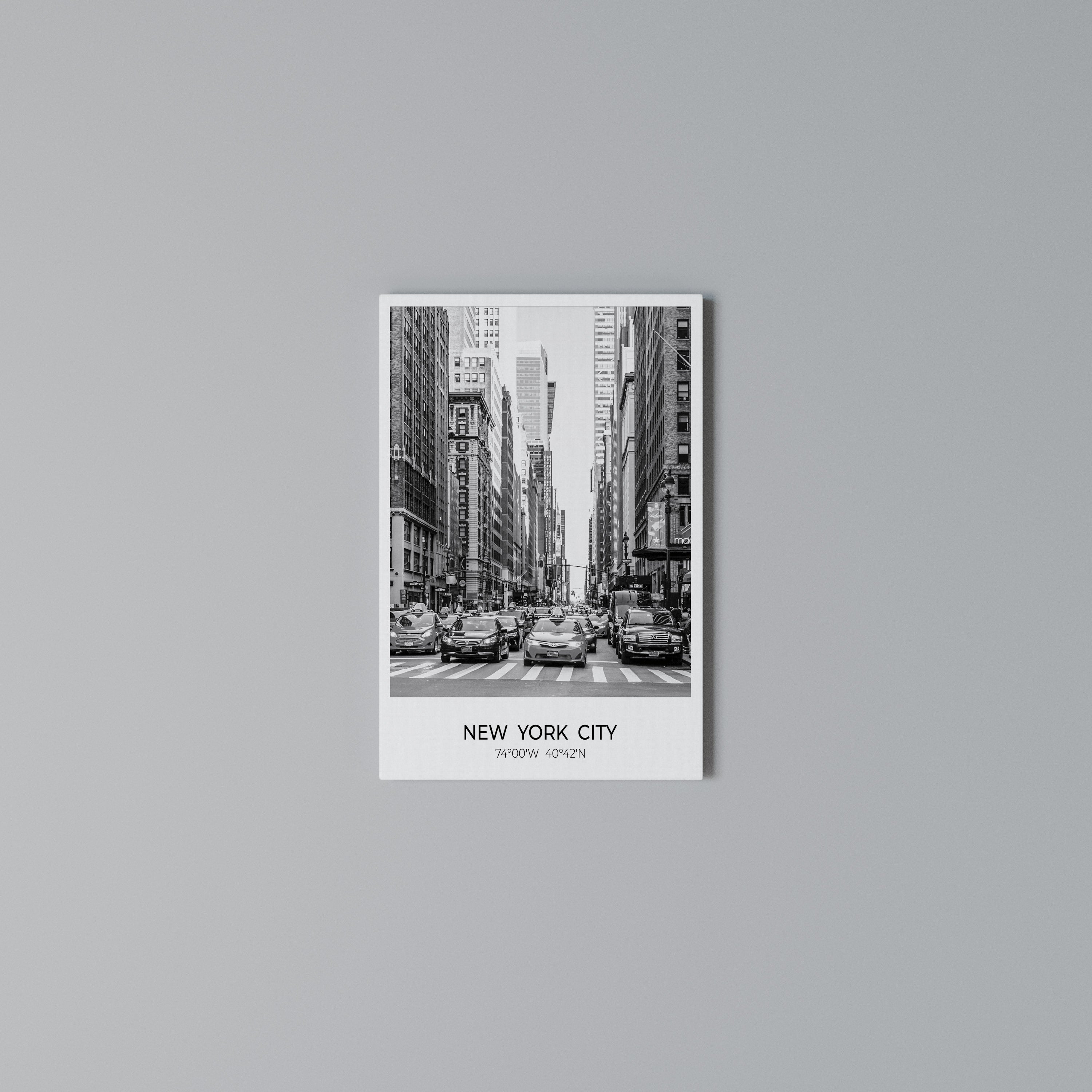 TIMELESS NEW YORK VIBES Vertical Canvas Print