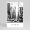 TIMELESS NEW YORK VIBES Póster adhesivo vertical