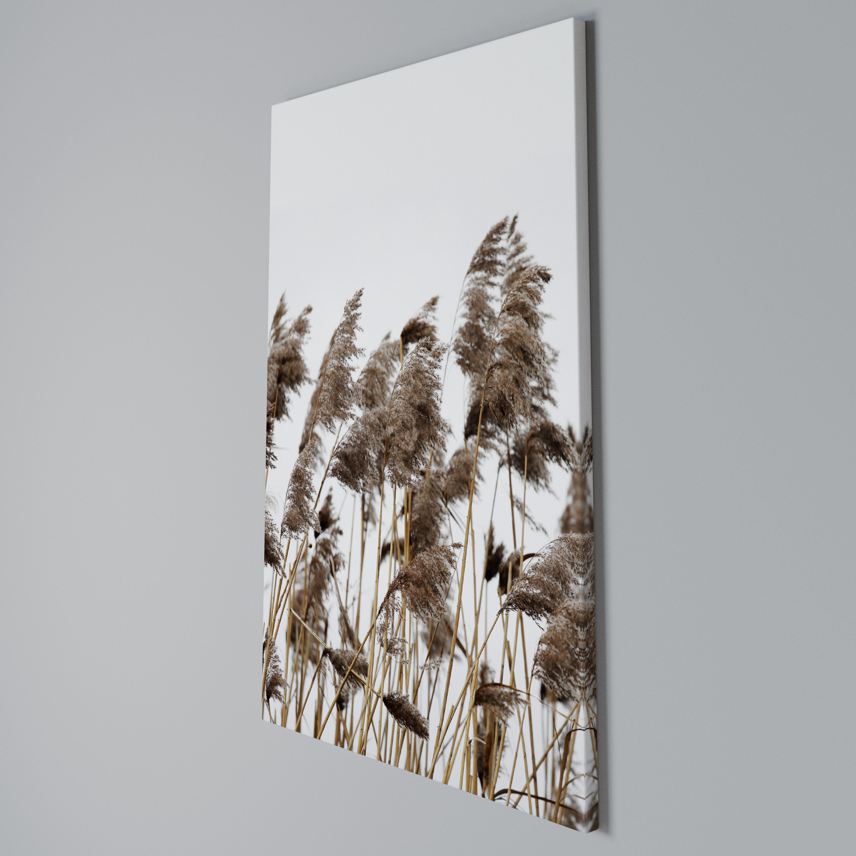 DANCE OF REEDS Cuadro en lienzo vertical