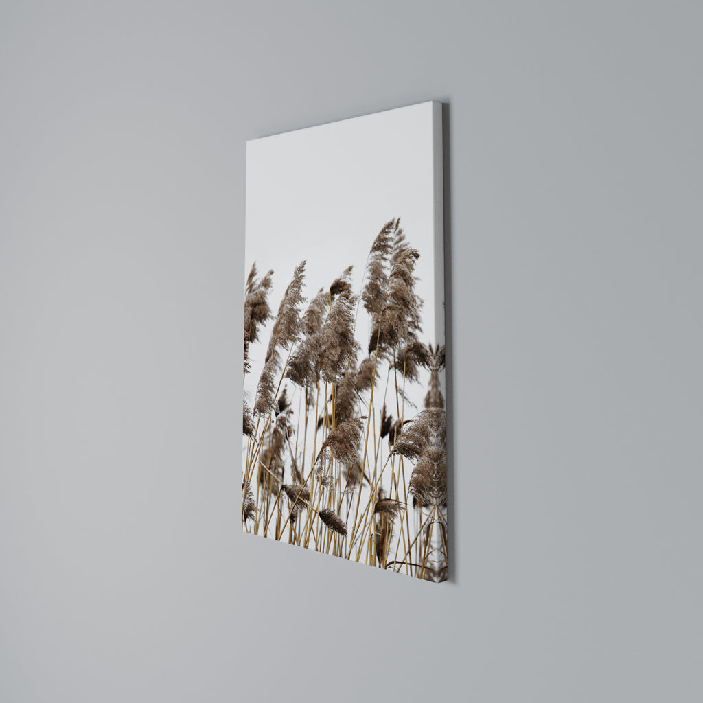 DANCE OF REEDS Cuadro en lienzo vertical
