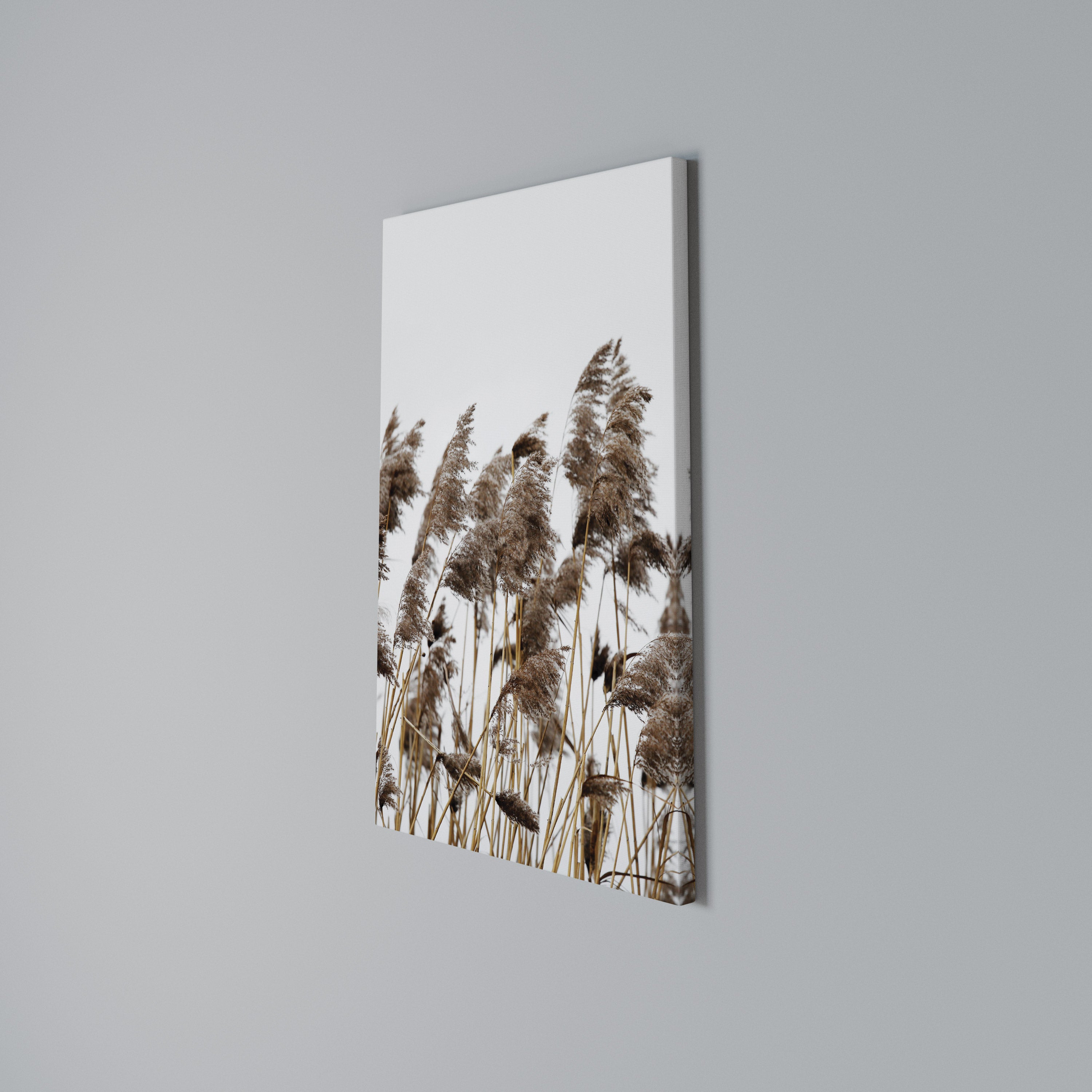 DANCE OF REEDS Cuadro en lienzo vertical