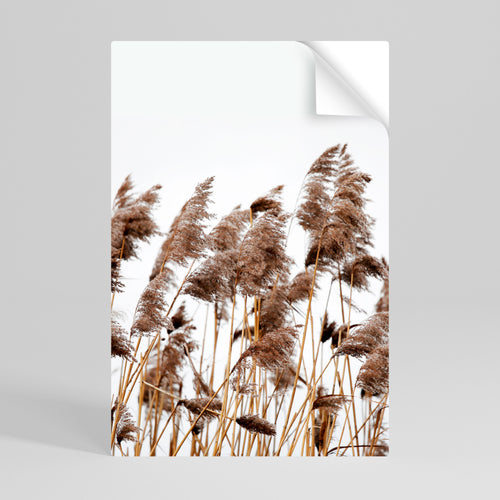 DANCE OF REEDS Peel and Stick Vertical Poster