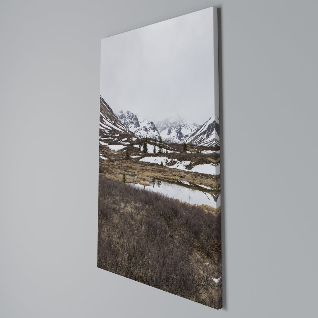 ECHOES OF WINTER Cuadro en lienzo vertical