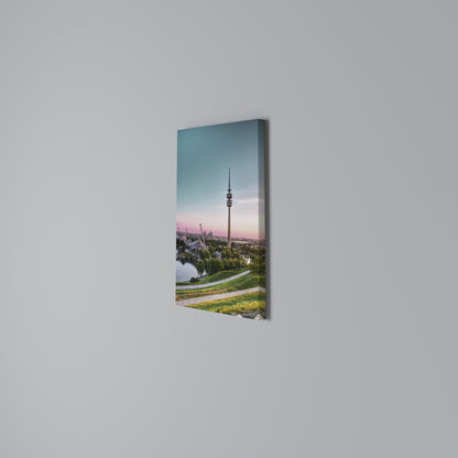 TOWERING DREAMSCAPE Vertical Canvas Print