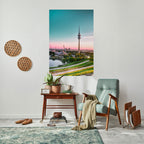 TOWERING DREAMSCAPE Póster Vertical Adhesivo