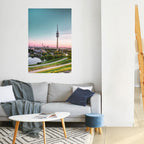 TOWERING DREAMSCAPE Póster Vertical Adhesivo