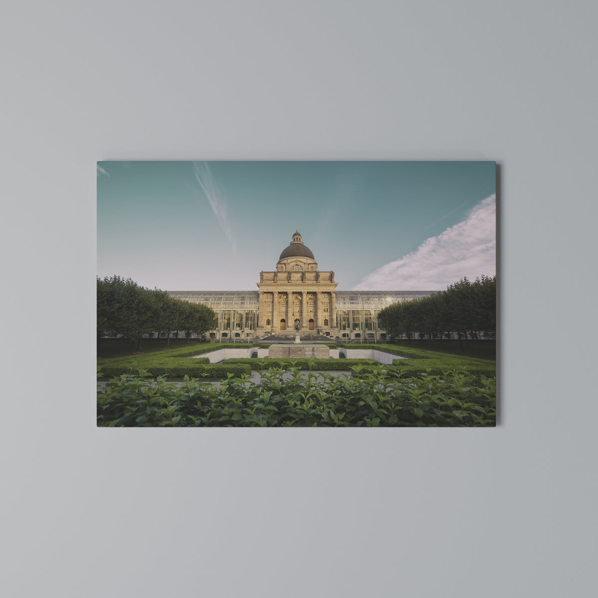 TRANQUIL PALACE VIEW Cuadro en lienzo horizontal