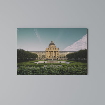 TRANQUIL PALACE VIEW Cuadro en lienzo horizontal