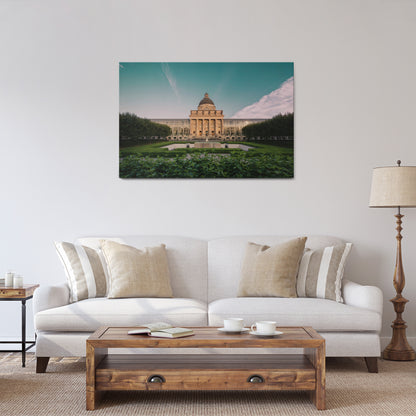 TRANQUIL PALACE VIEW Cuadro en lienzo horizontal