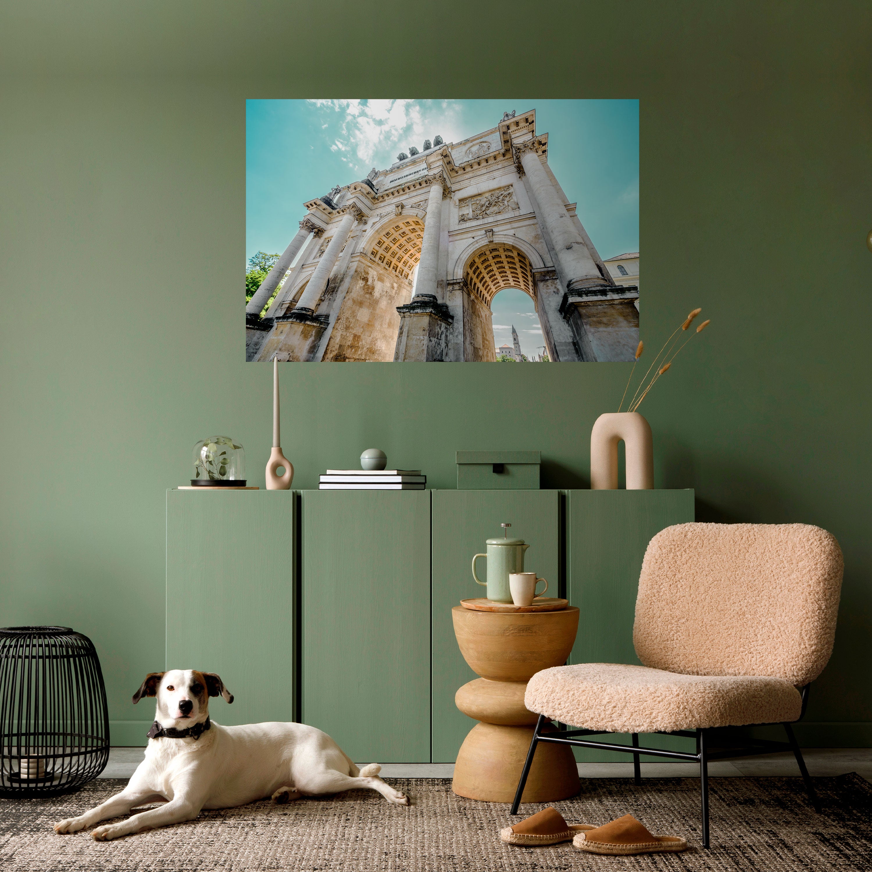 ARCHITECTURAL ELEGANCE Peel and Stick Horizontal Poster