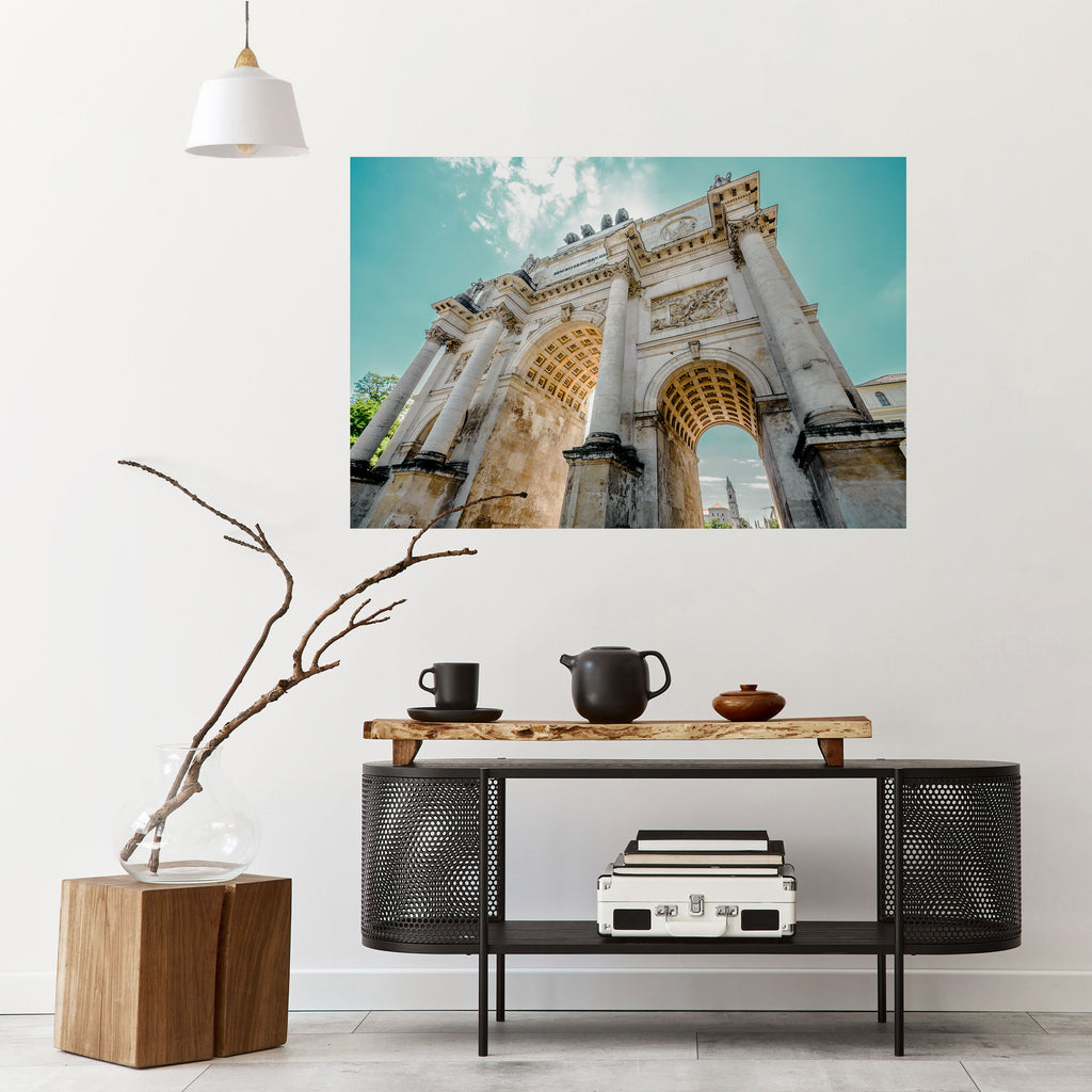 ARCHITECTURAL ELEGANCE Peel and Stick Horizontal Poster