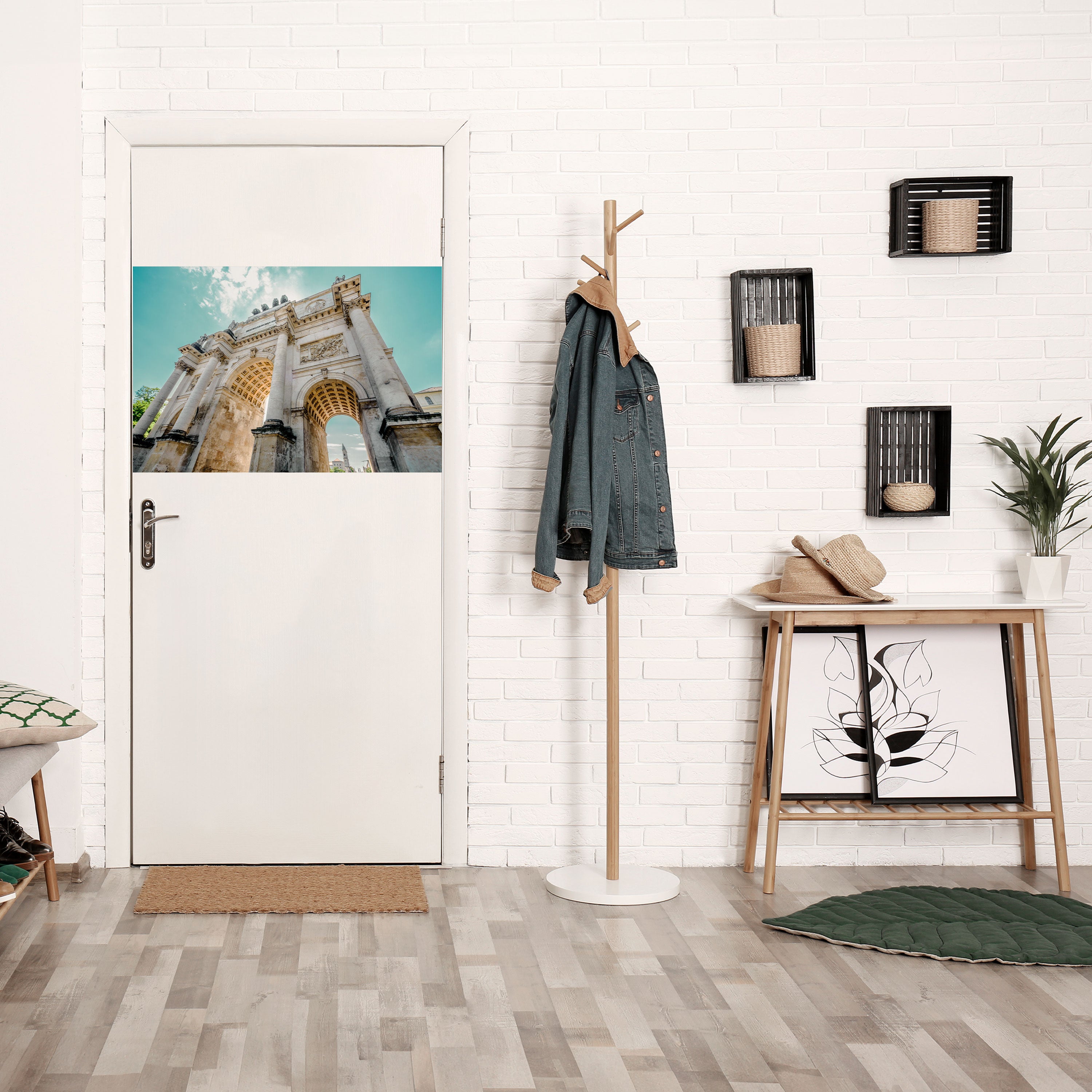 ARCHITECTURAL ELEGANCE Peel and Stick Horizontal Poster