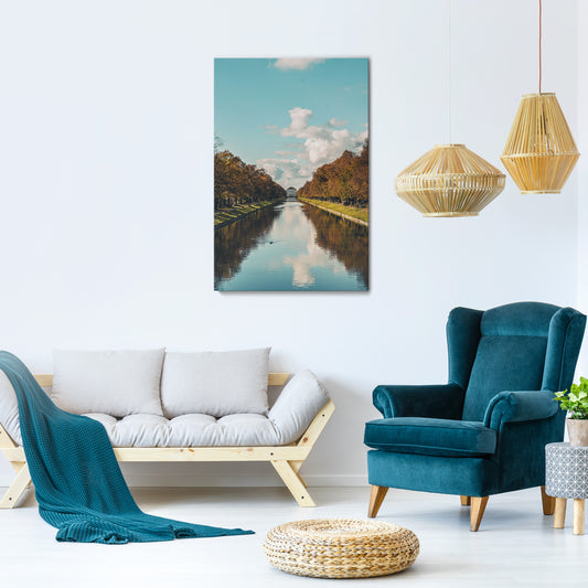 HARMONY IN STILLNESS Vertical Canvas Print