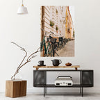 URBAN CYCLE HAVEN Peel and Stick Vertical Poster