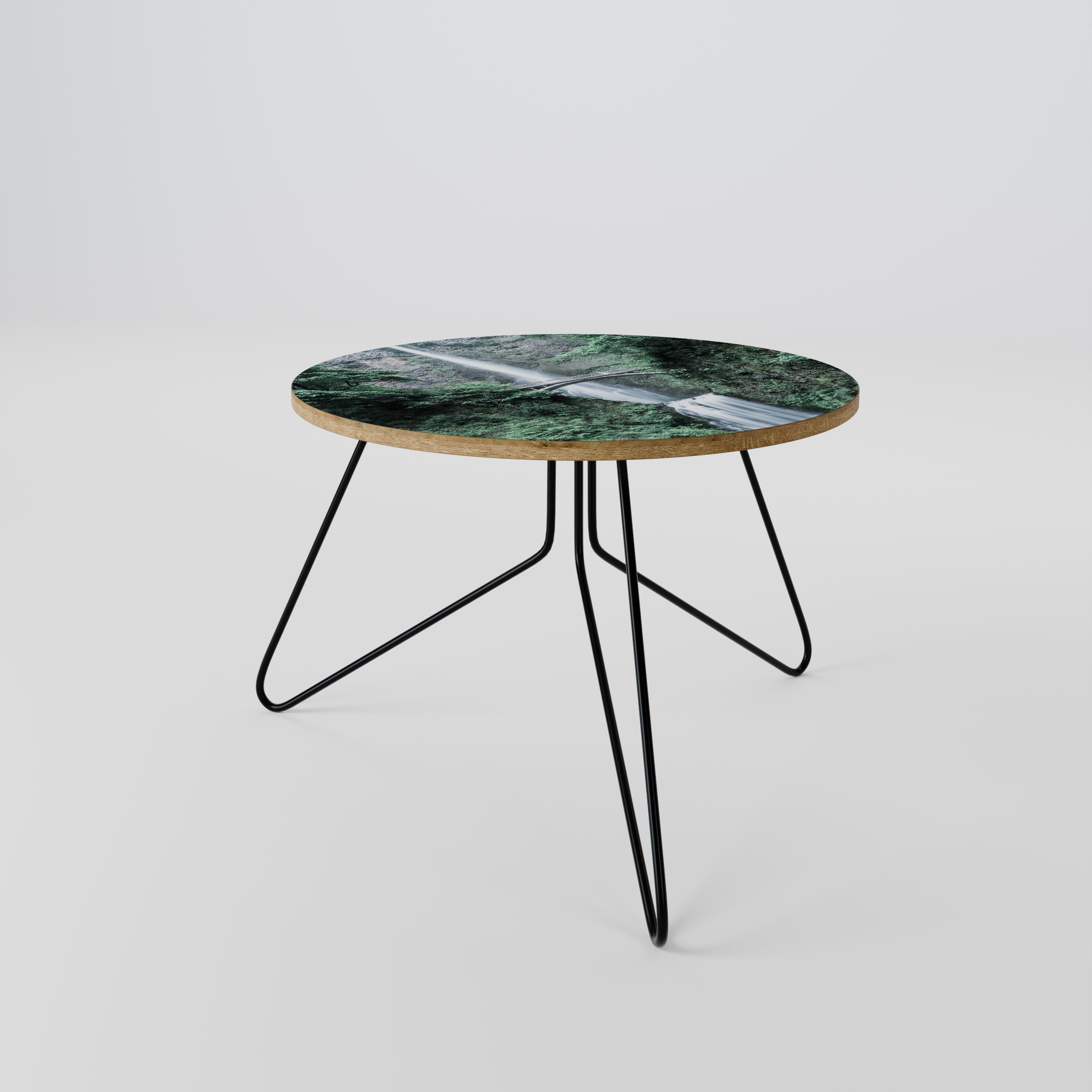 MYSTICAL WATERSCAPE BRIDGE Coffee Table 60