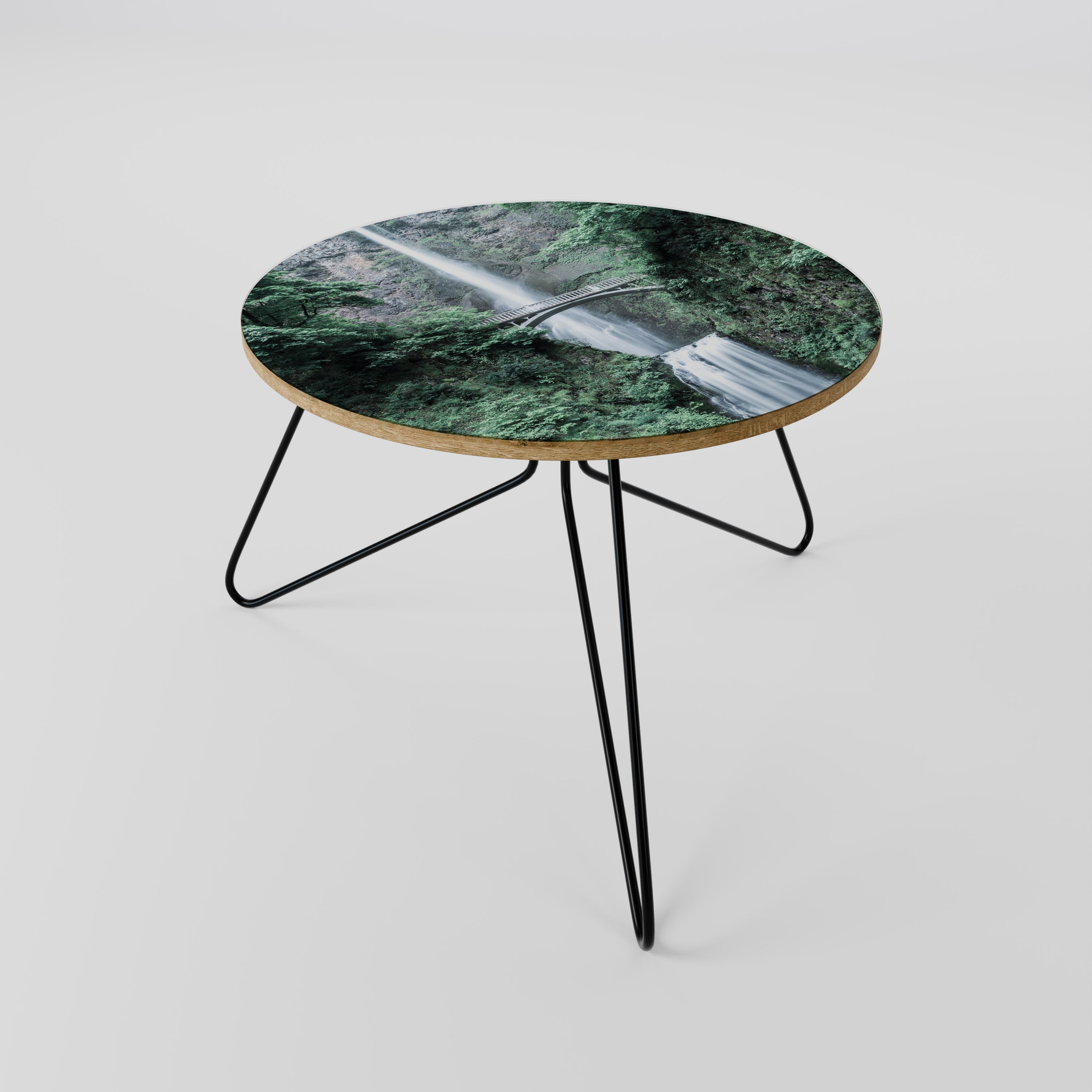 MYSTICAL WATERSCAPE BRIDGE Coffee Table 60