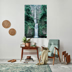 MYSTICAL WATERSCAPE BRIDGE Peel and Stick Vertical Poster