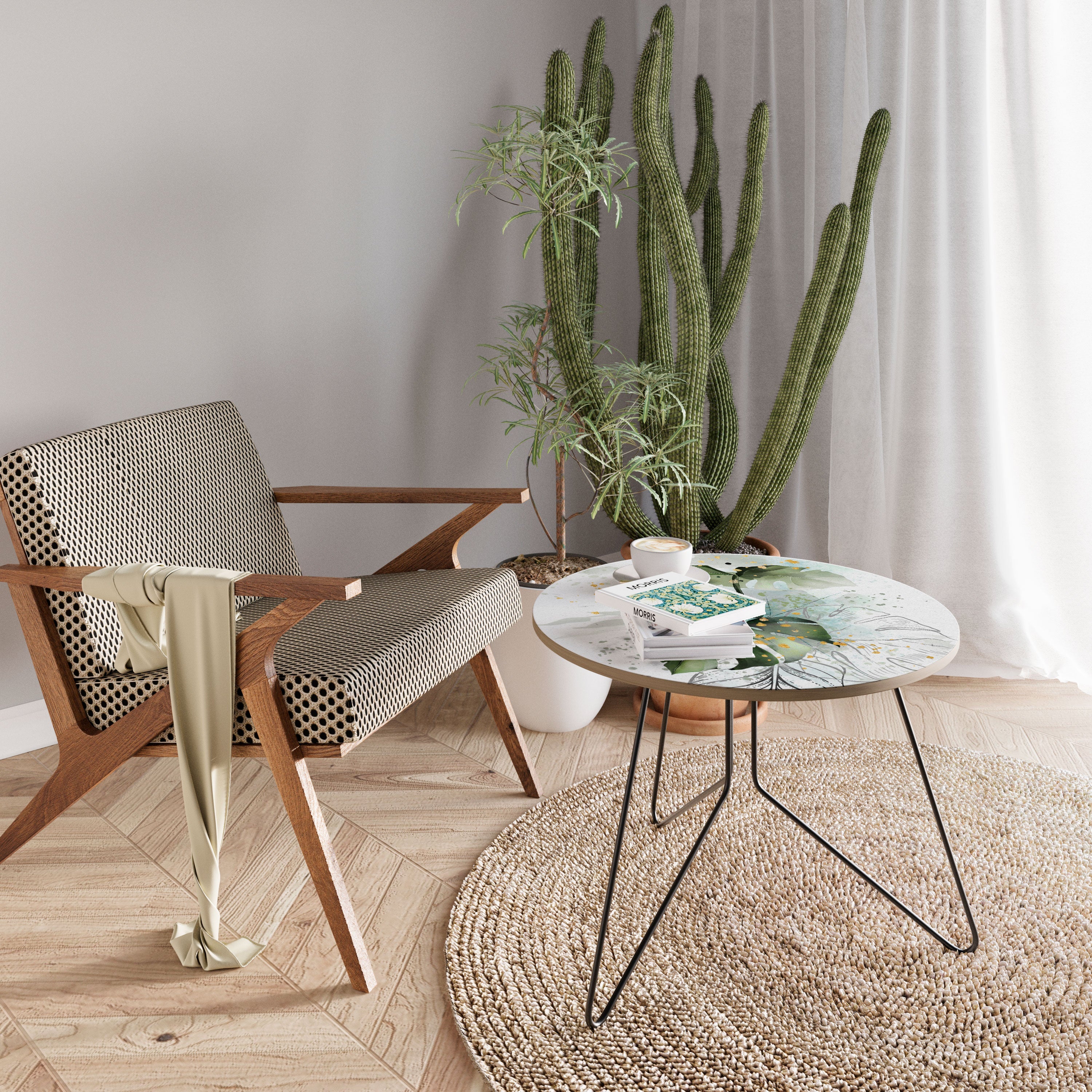 Mesa de centro VIVID LEAF SYMPHONY 69