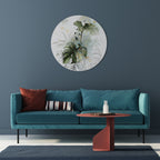 VIVID LEAF SYMPHONY Decoración de Pared Redonda
